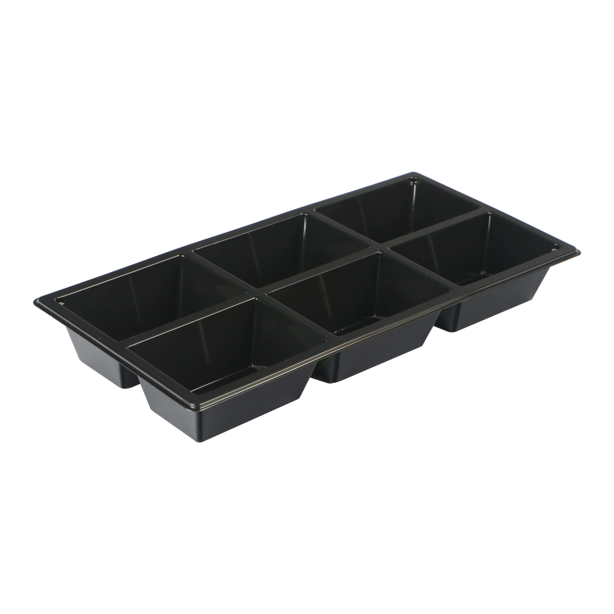 Picture of Ds à 400 zwarte 6 vaks bak apet 