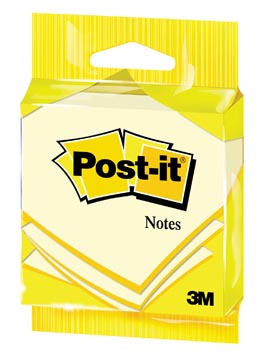 Picture of Post It 7,6x7,6 cm geel