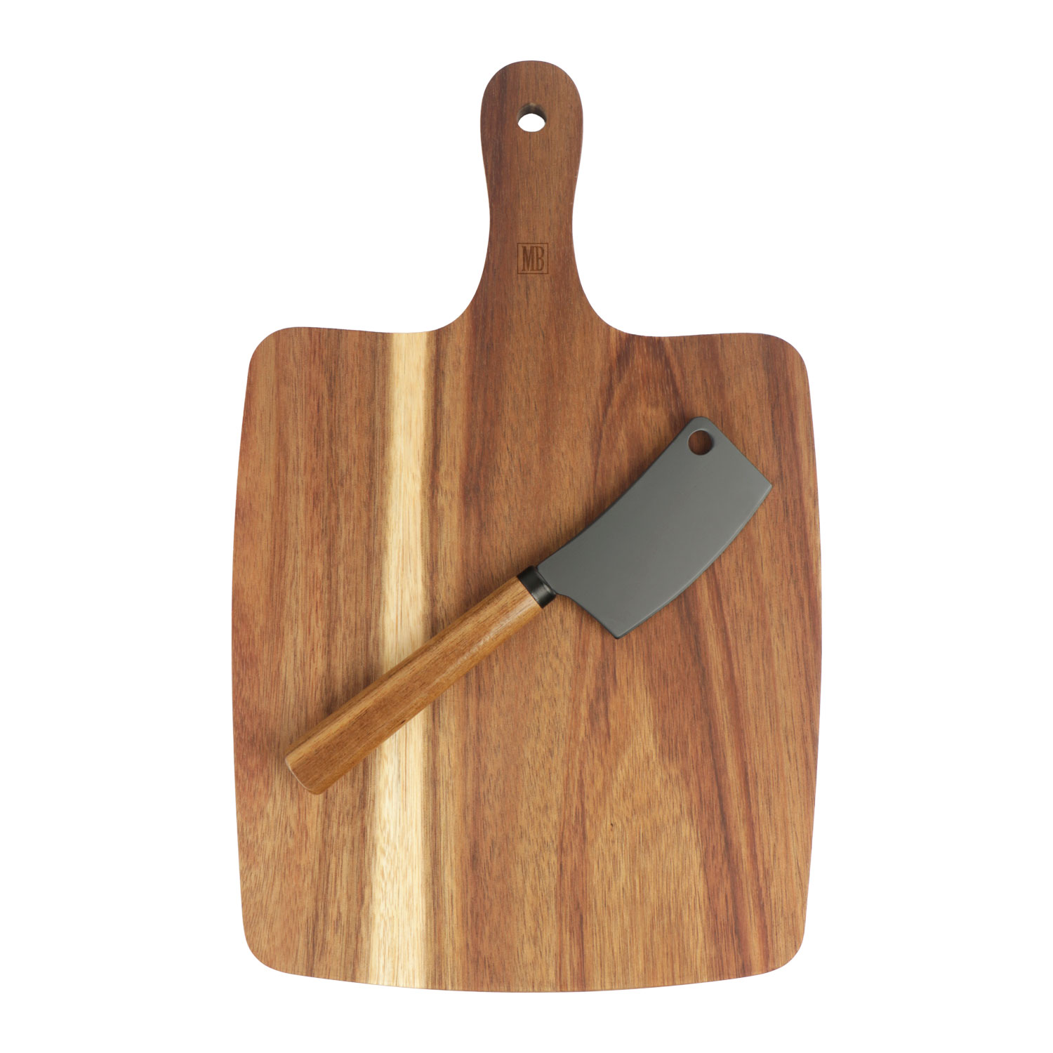 Picture of Acacia tray 31x20x1,5 cm + cheese knife