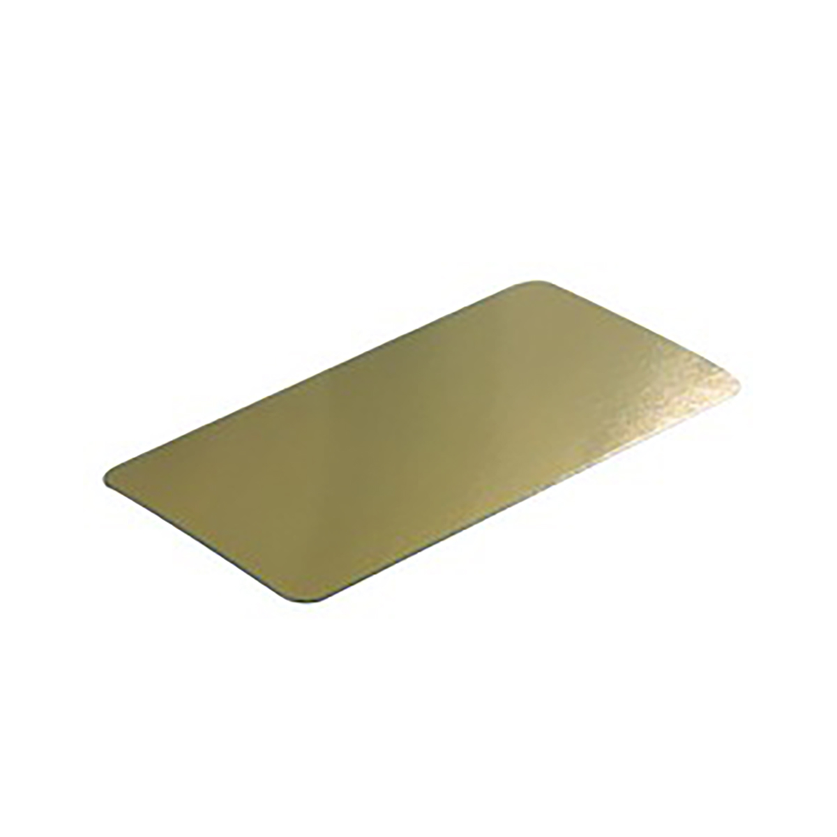 Picture of Ctn à 250 rectangular cardboard sheets 15,5x7,5 cm gold/silver