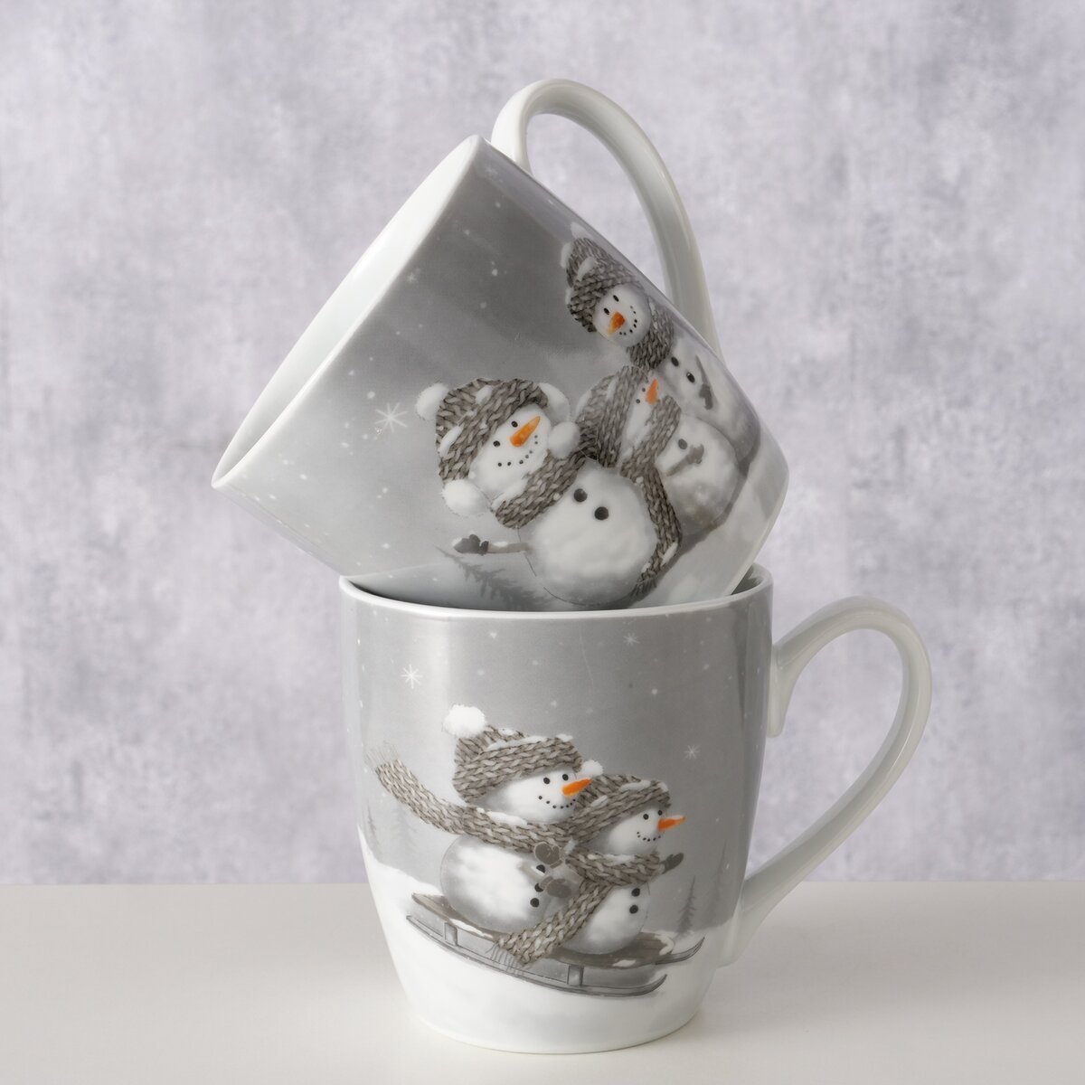 Picture of Mok porselein 480 ml Frosty Friends assorti 