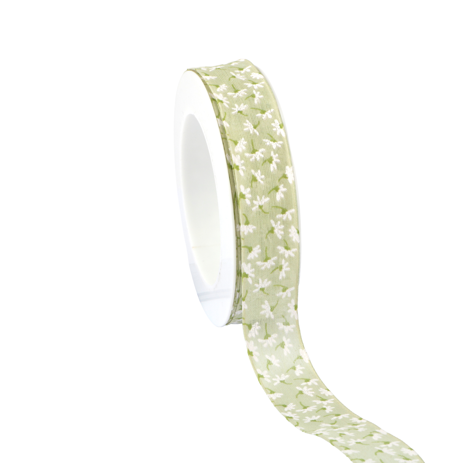 Picture of Rol katoenlint bedraad 25 mm 18 mtr margriet lichtgroen