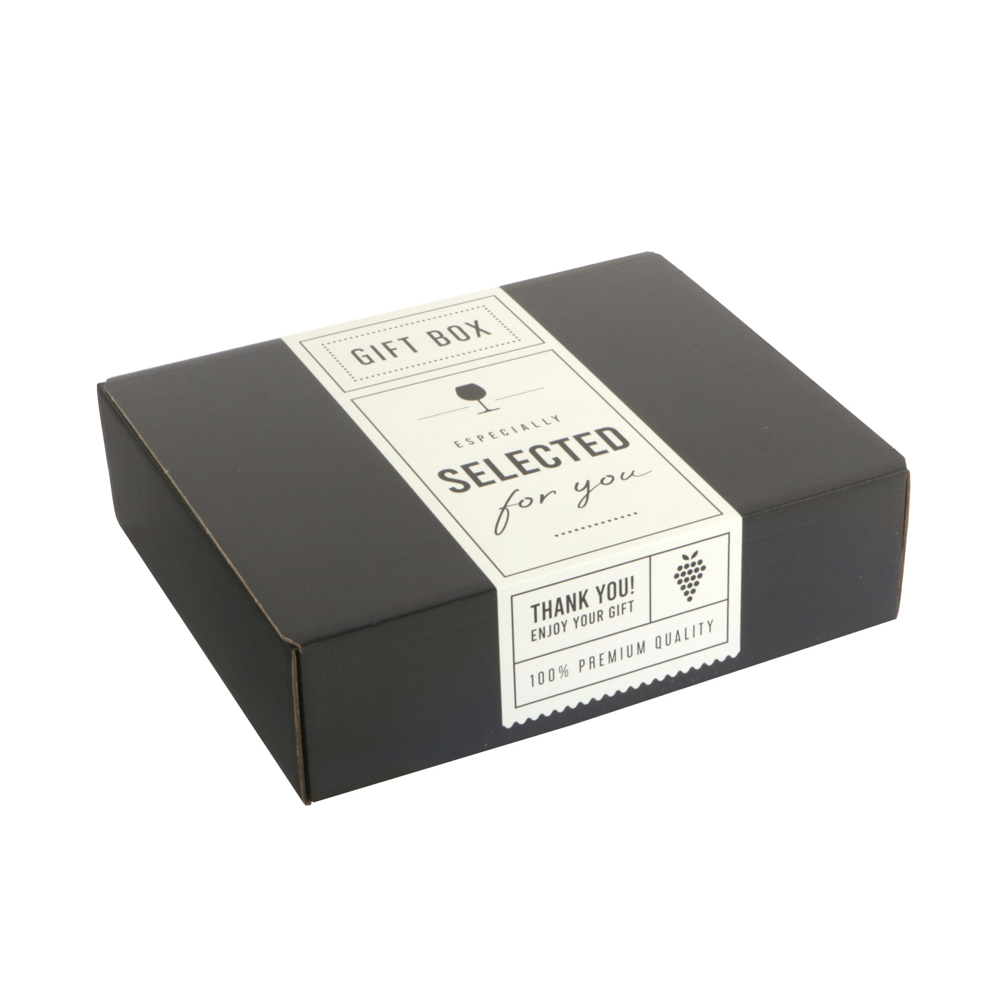 Picture of Geschenkdoos 3 fles 33,5x28,4x9,5 cm Labeled