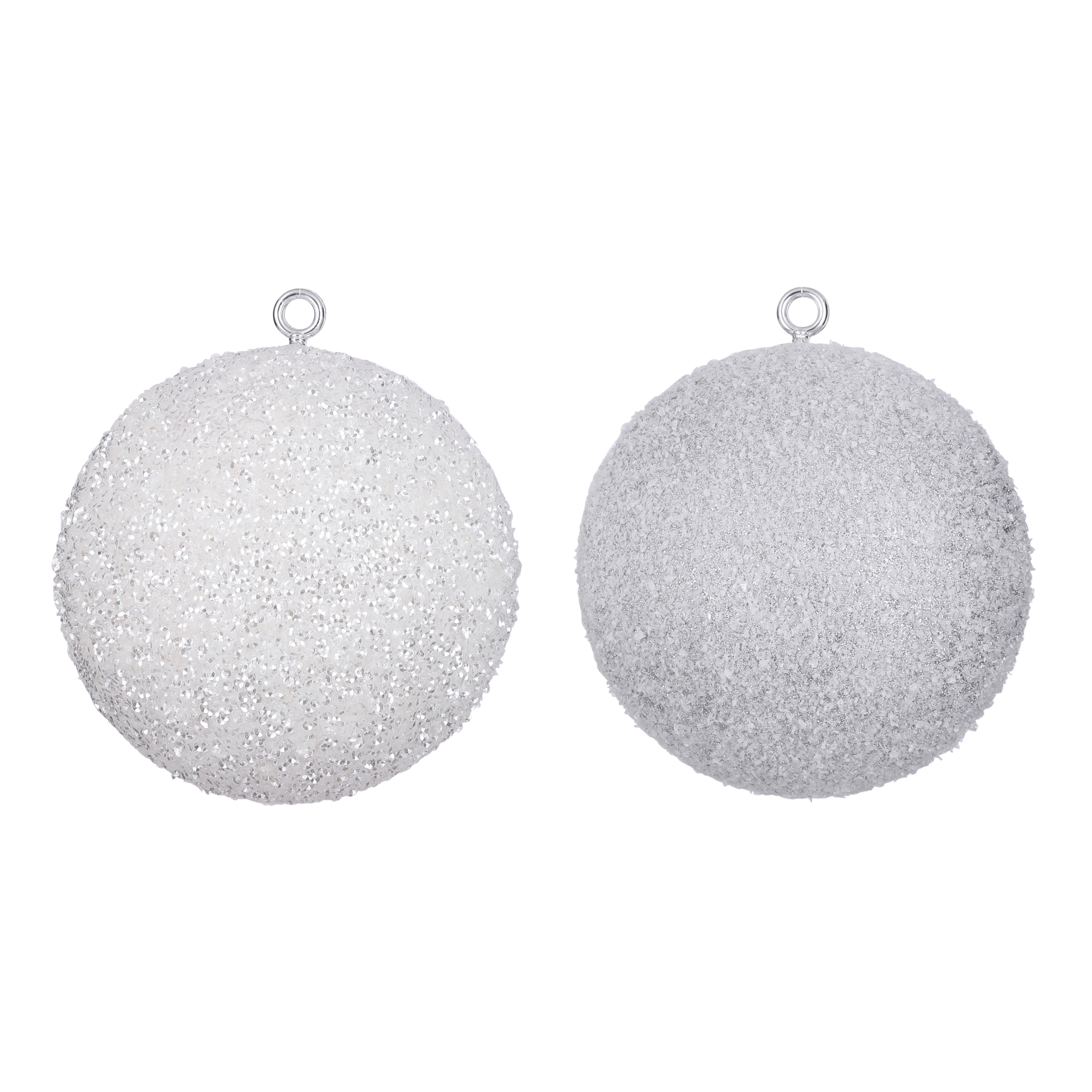 Picture of Decoratie bal zilver 20 cm assorti (uc)