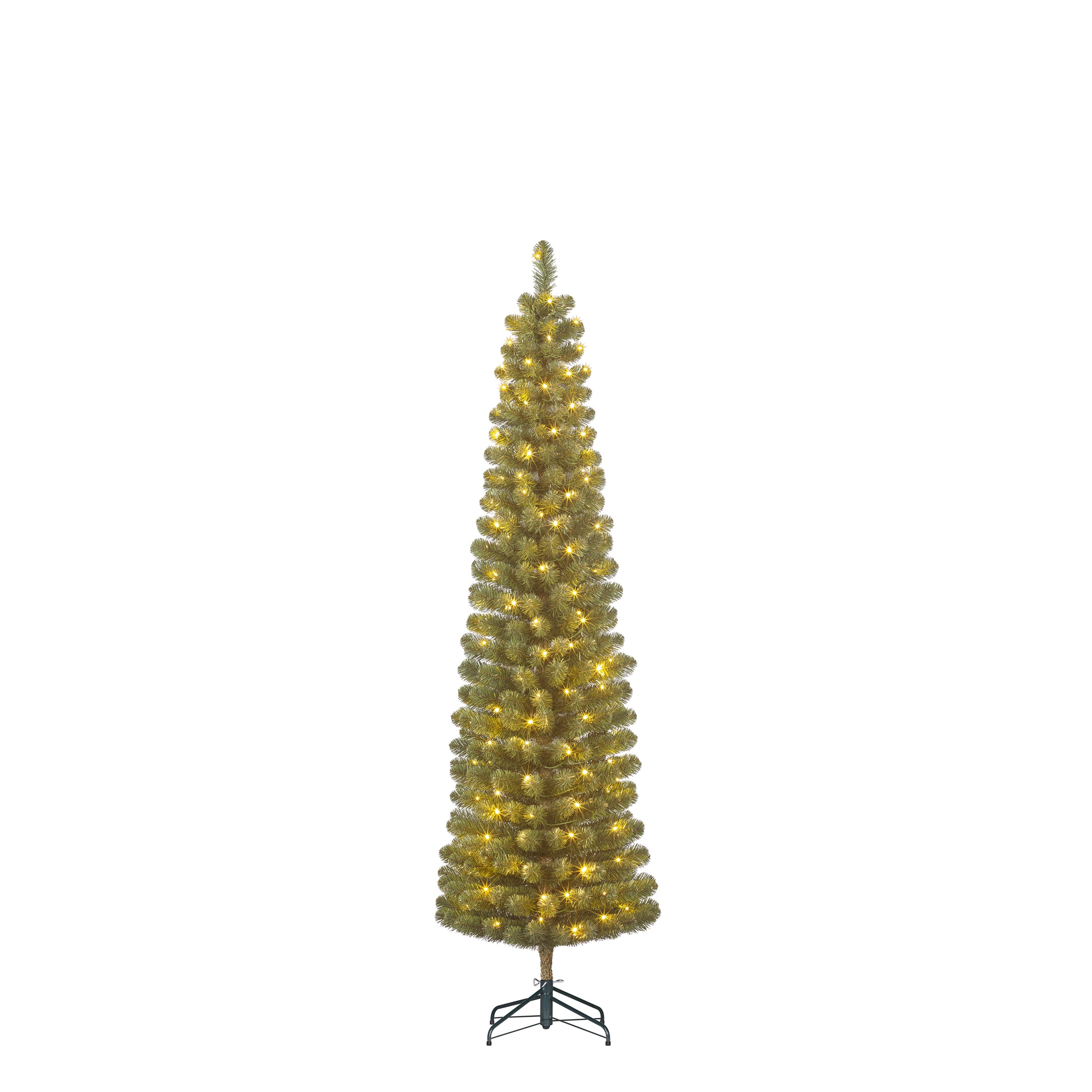 Afbeelding van Kerstboom 53x185 cm met 120 lampjes, timer/dimmer