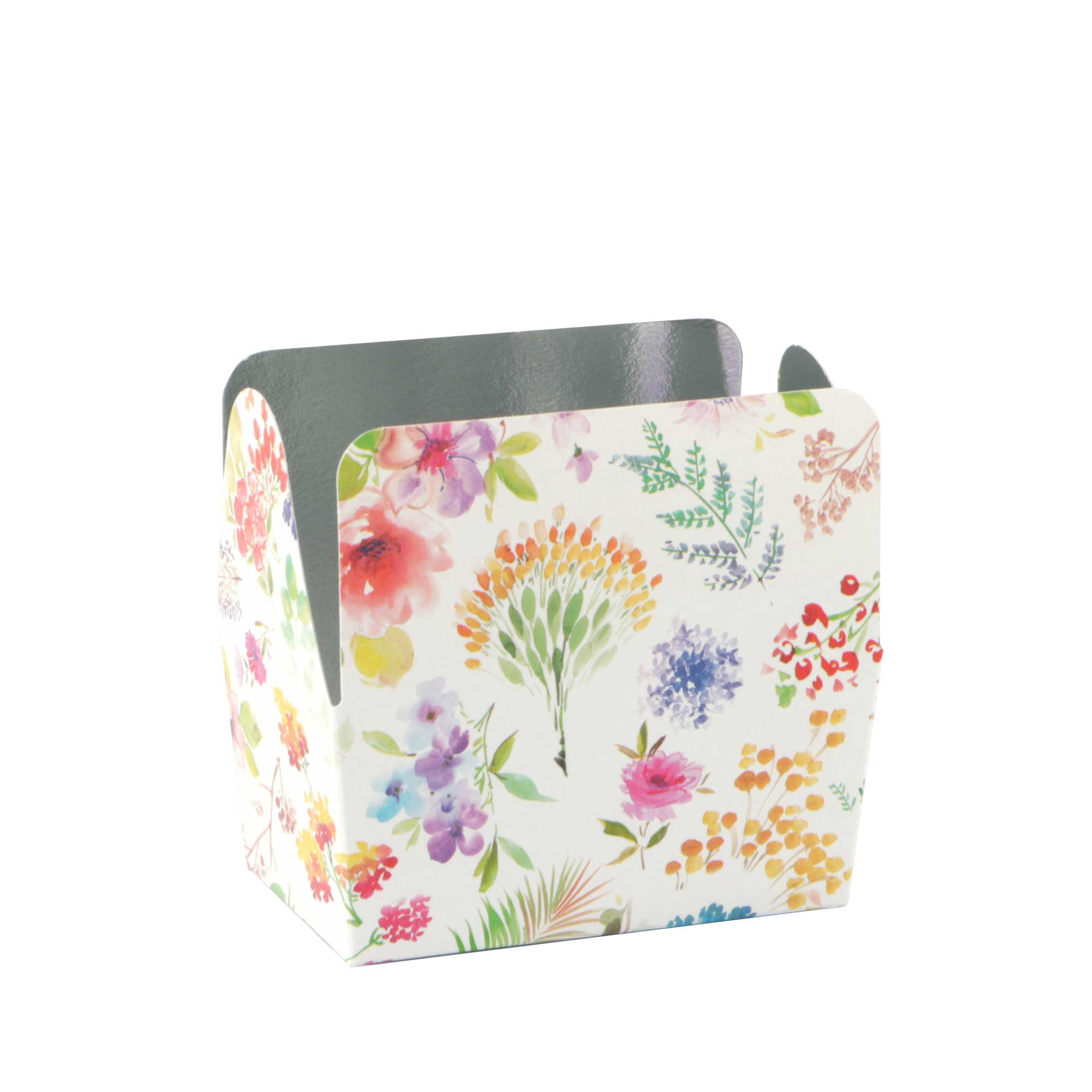 Afbeelding van Pak à 24 luxe bonbondoos 250 gram hoog flowers