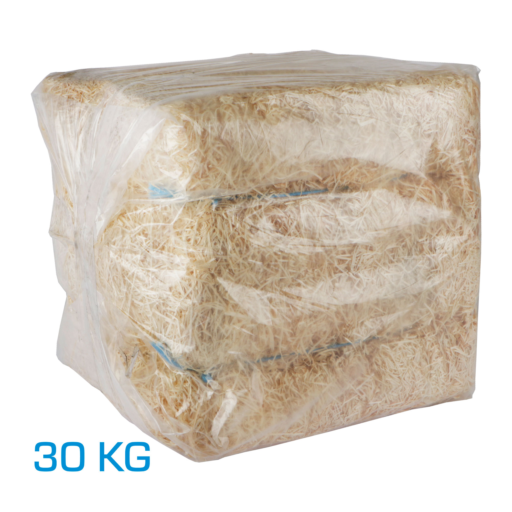 Picture of Ballen à 30 kg FSC Holzwolle blank fein