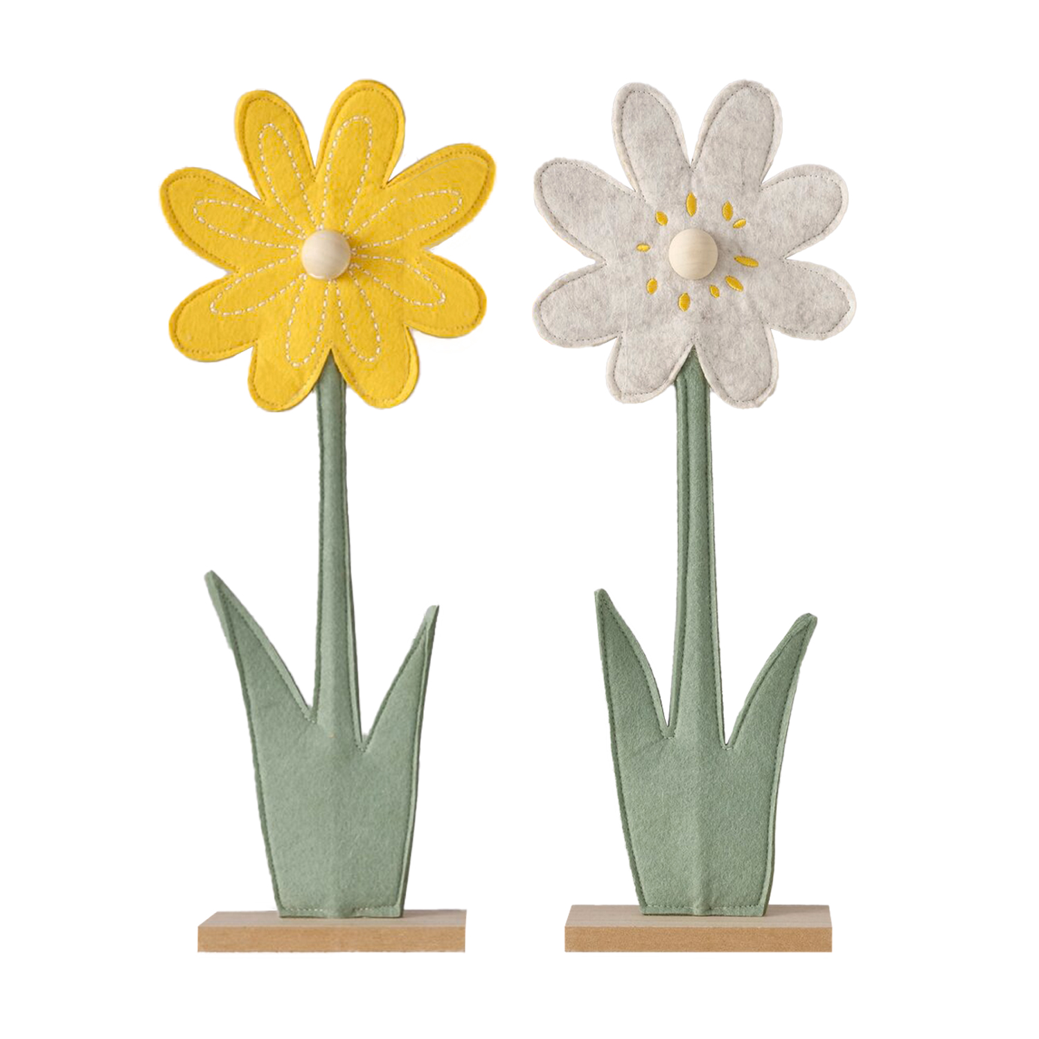 Picture of Bloem staand 42 cm vilt 2 assorti