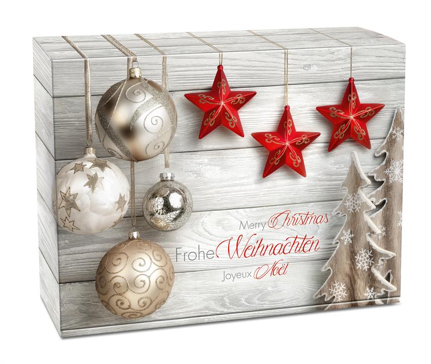 Picture of Geschenkdoos 3 fles Merry Christmas 36x26x9,3 cm (ucl)