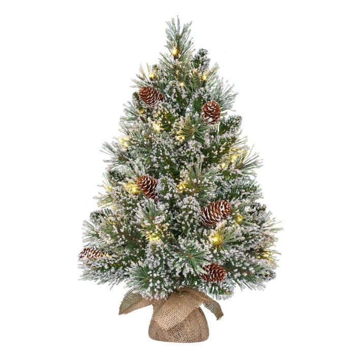 Picture of Kerstboom 36x60 cm met led verlichting 20 lampjes (ucl)