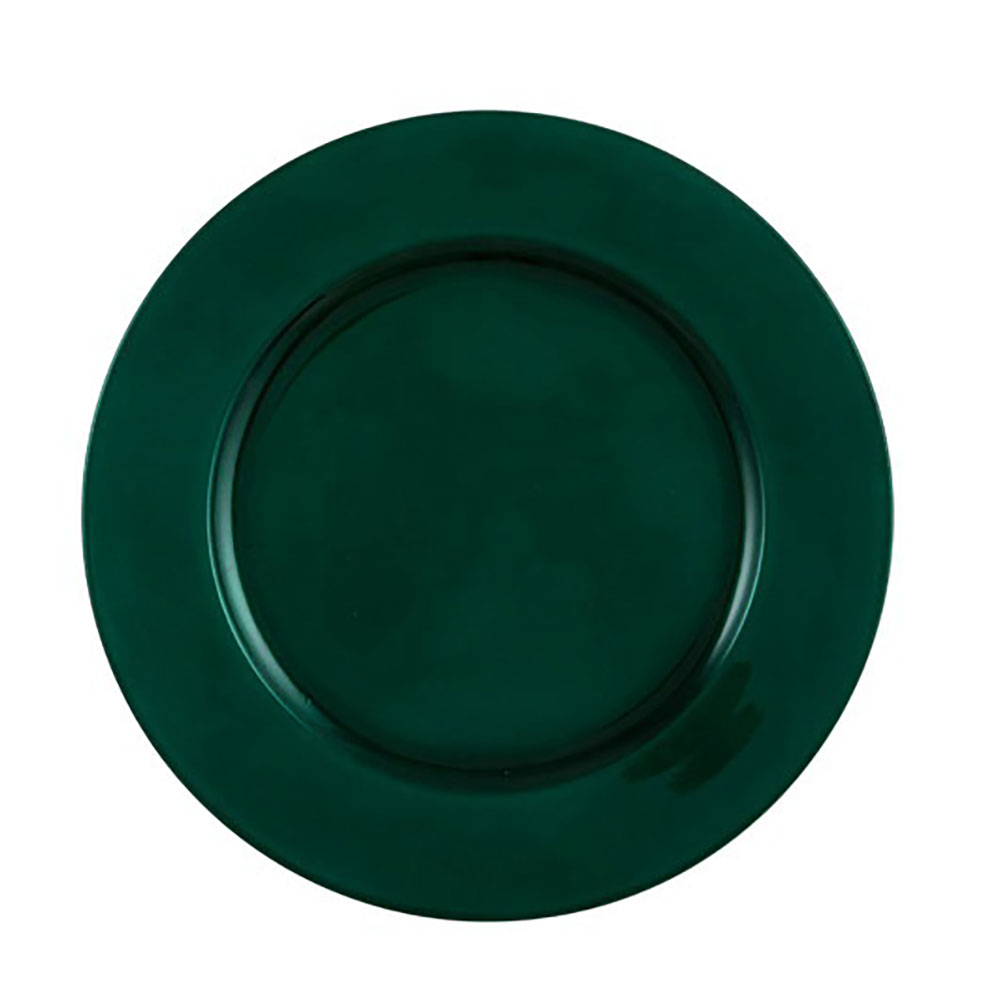 Afbeelding van Kunststof onderbord 33 cm groen