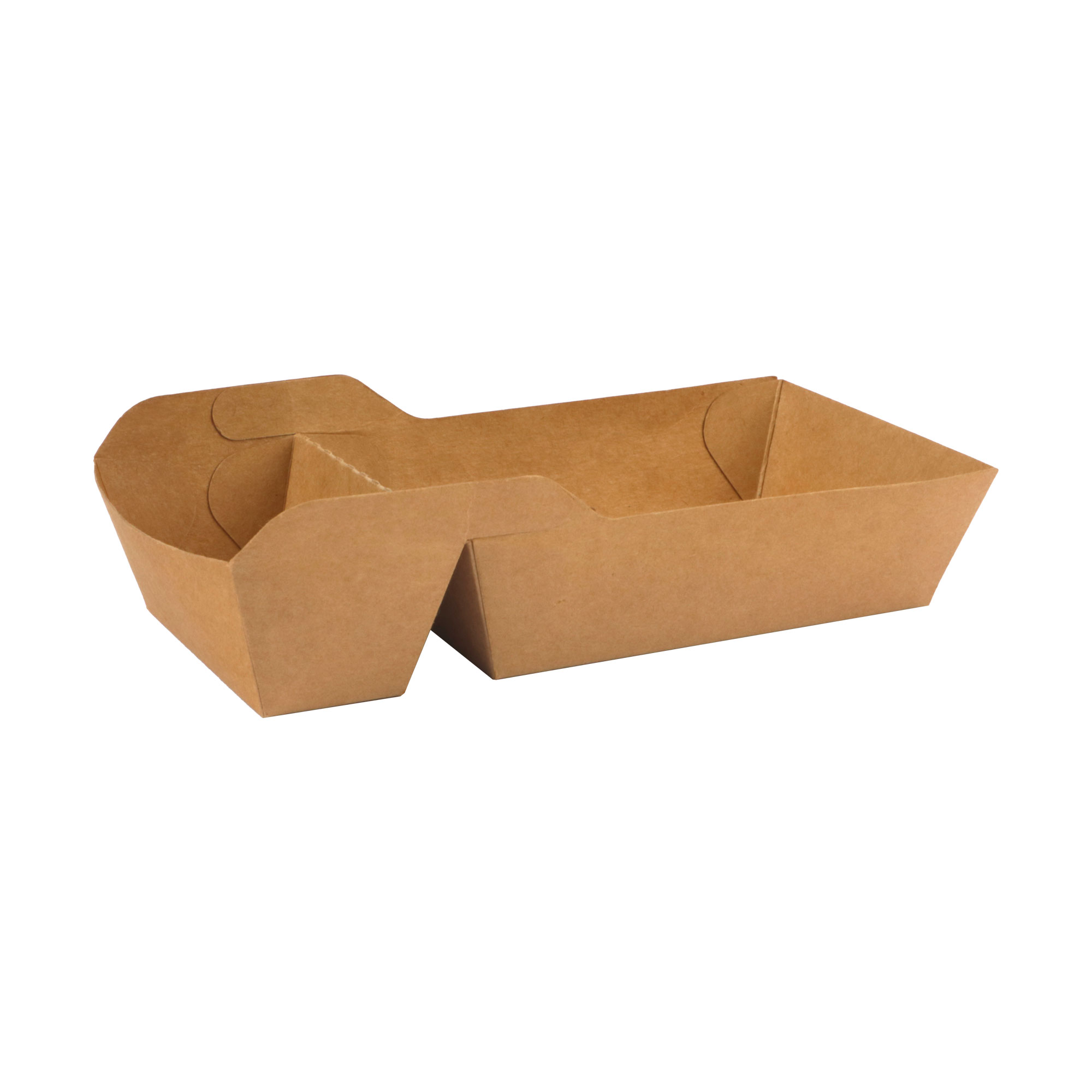 Picture of Ds à 500 kraft/pe coated snackbak  bruin snackbak A9+ saus (A22)