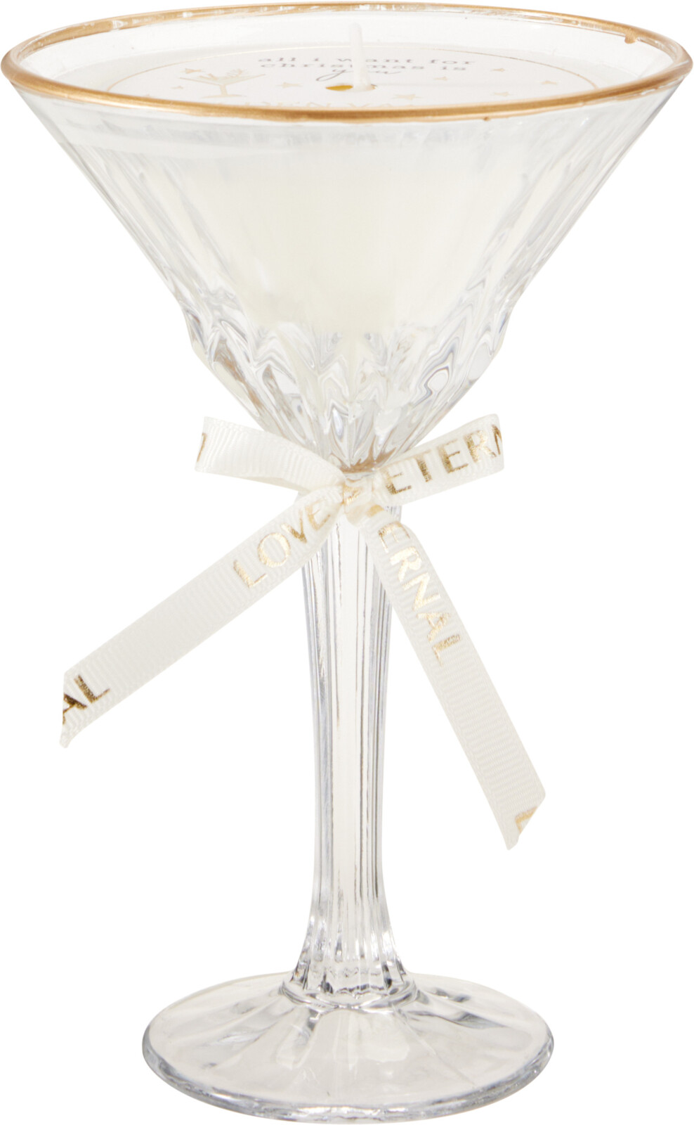 Picture of Geurkaars in cocktailglas 17 cm assorti