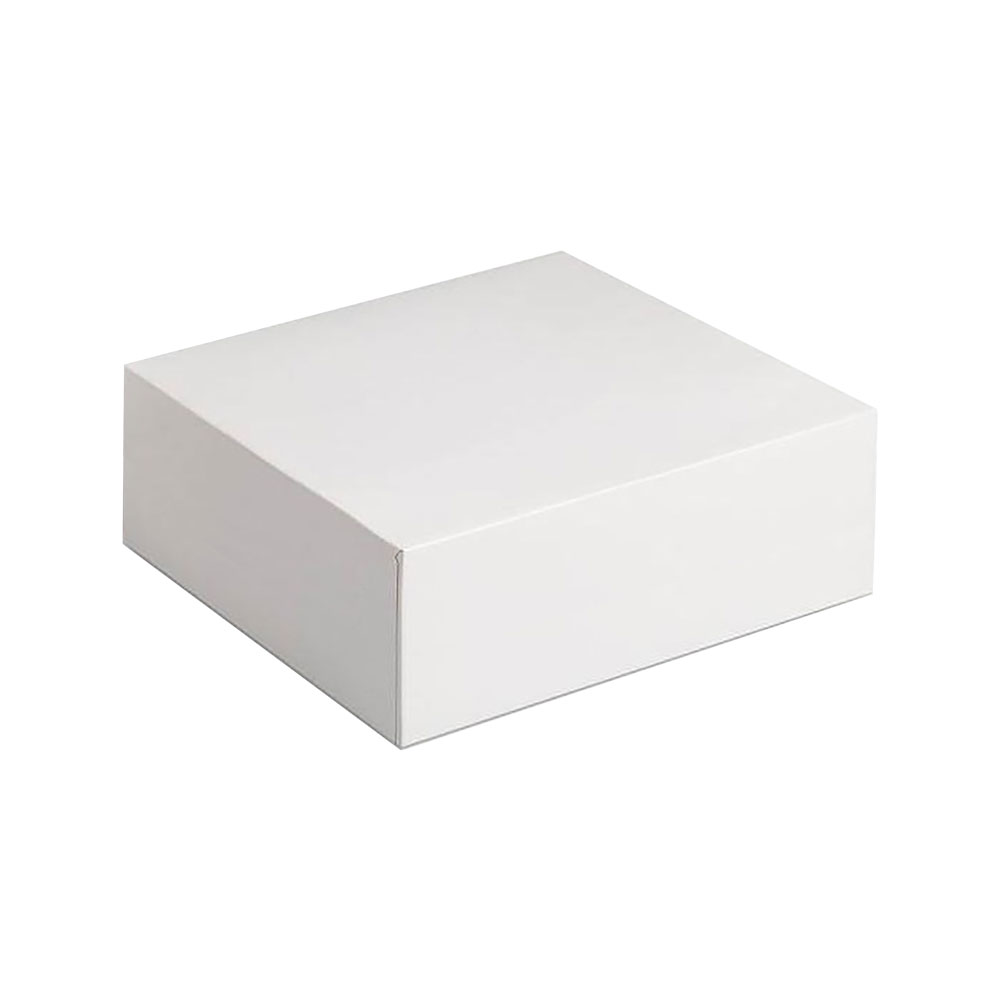 Picture of Pak à 50 taartdoos wit 30x30x8 cm