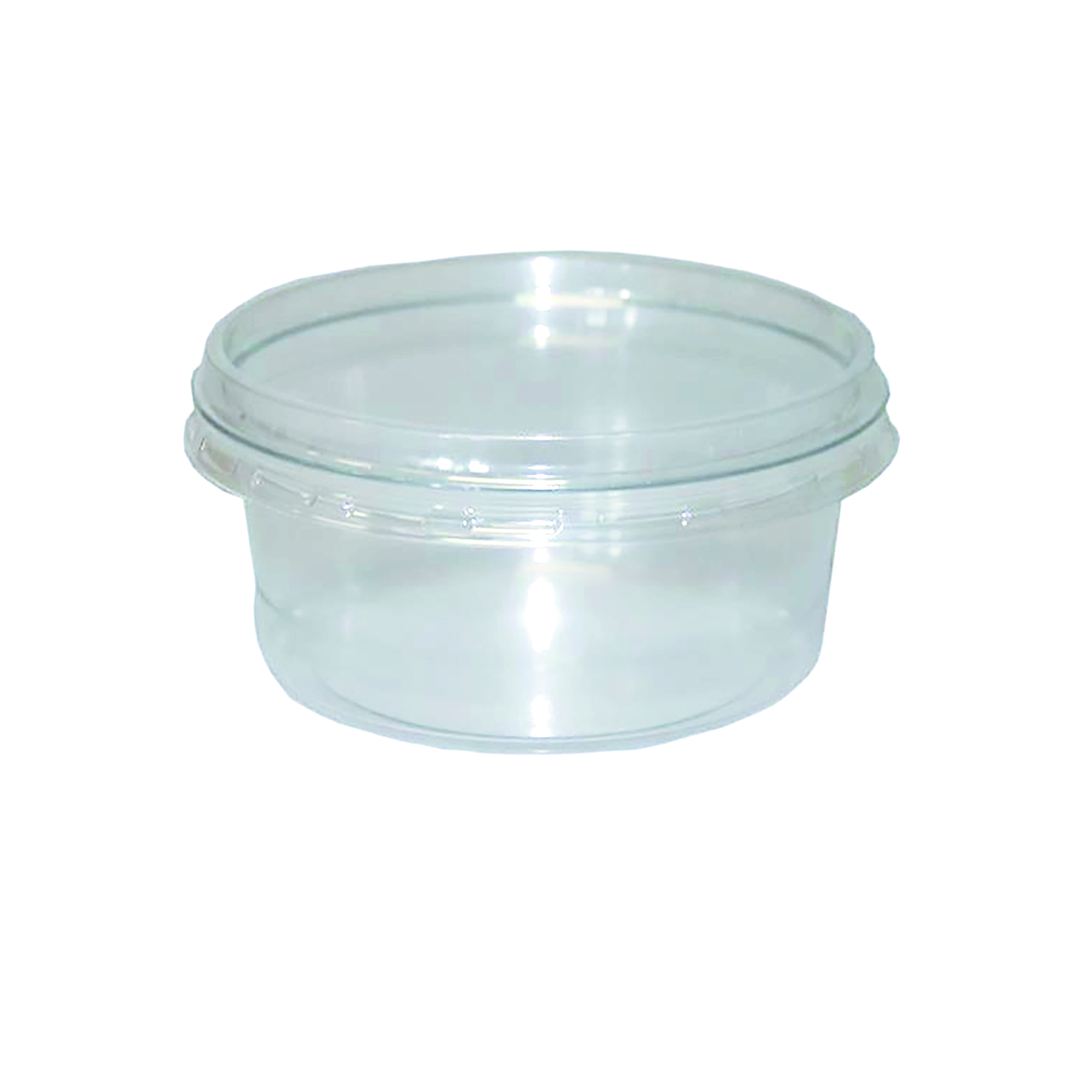 Afbeelding van Ds à 1000 pot rond apet glashelder 250 cc (uc)