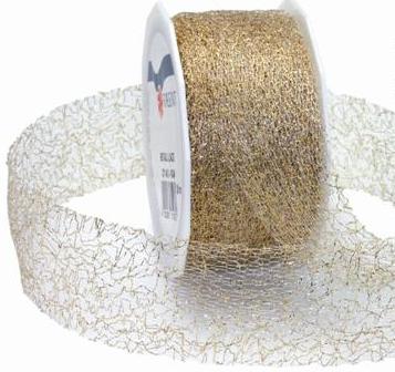 Picture of Rol kantlint 25 mm 20 mtr metallic goud 