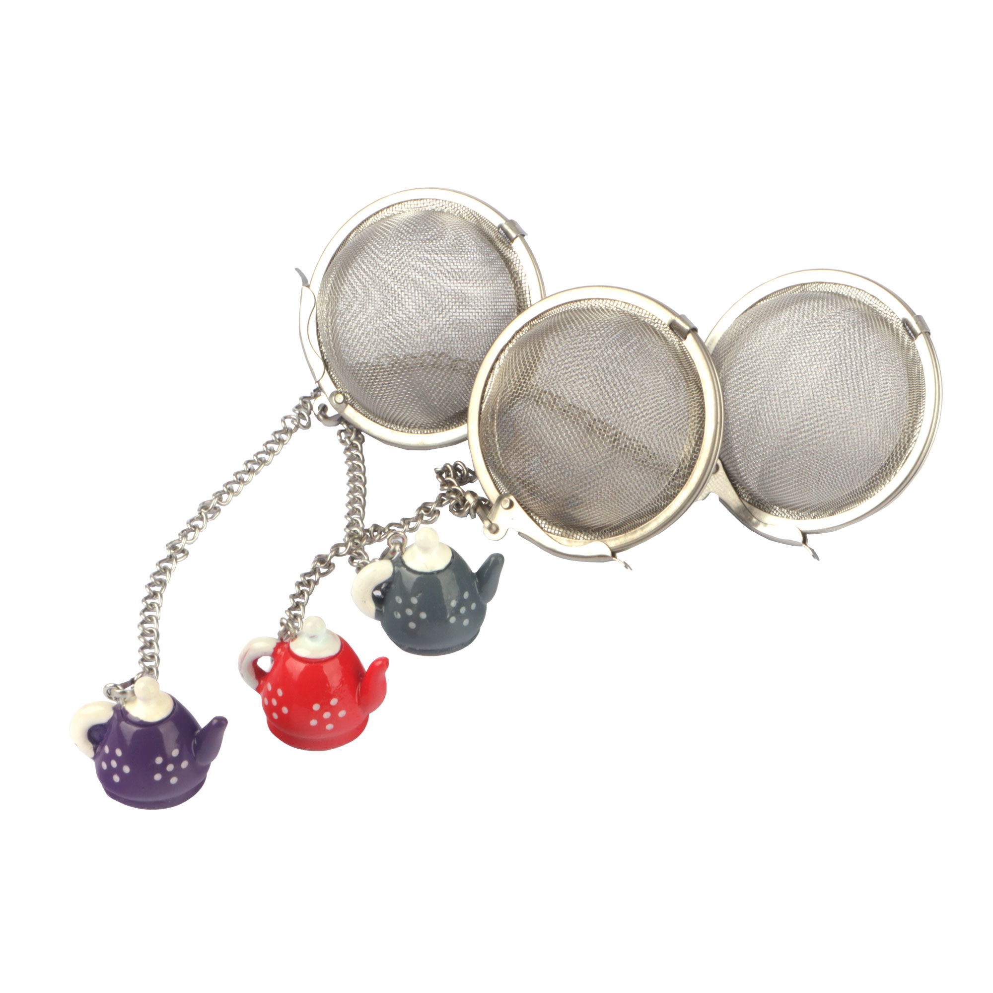 Picture of Theehanger rond, rvs, theepot assorti