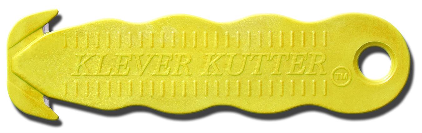 Afbeelding van Klever Kutter de handige dozen opener geel