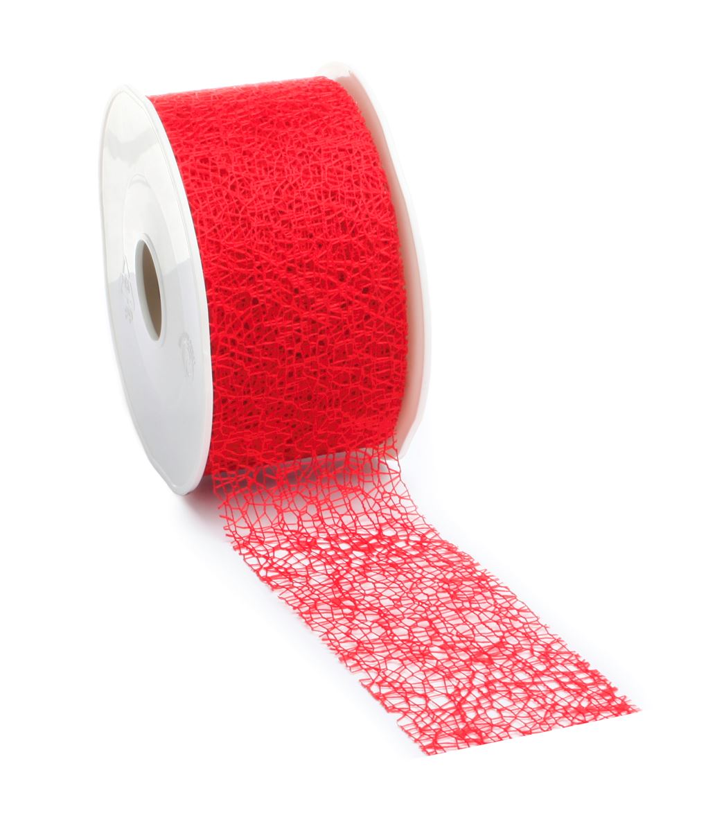 Picture of Rol lint crispy 30 mm 10 mtr rood