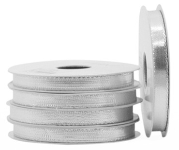 Afbeelding van Rol lahnband 15 mm 25 mtr zilver metallic (uc)