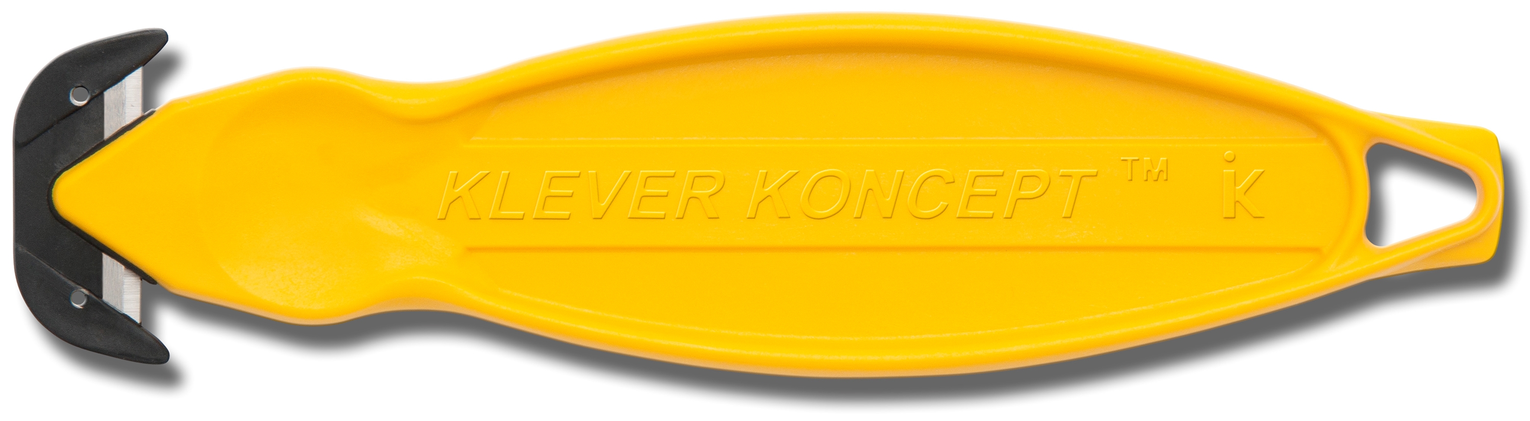 Afbeelding van Klever Kutter de handige dozenopener koncept geel
