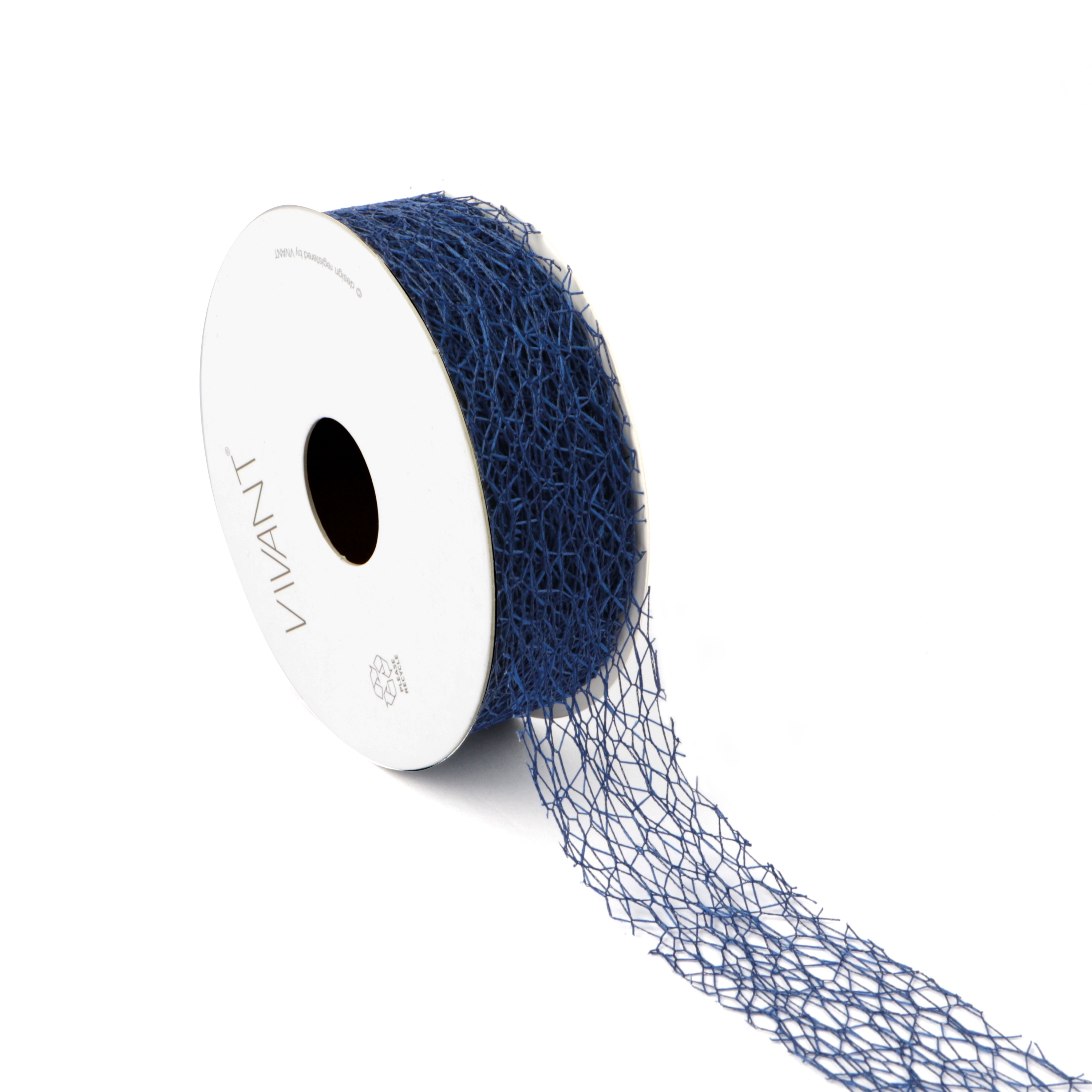 Picture of Rol lint crispy 30 mm 10 mtr donkerblauw