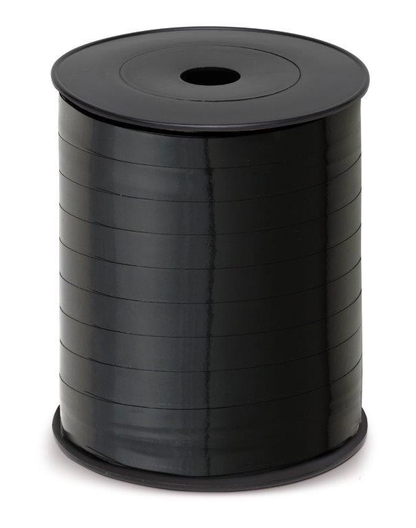 Afbeelding van Rol krullint 10 mm 250 mtr metallic zwart