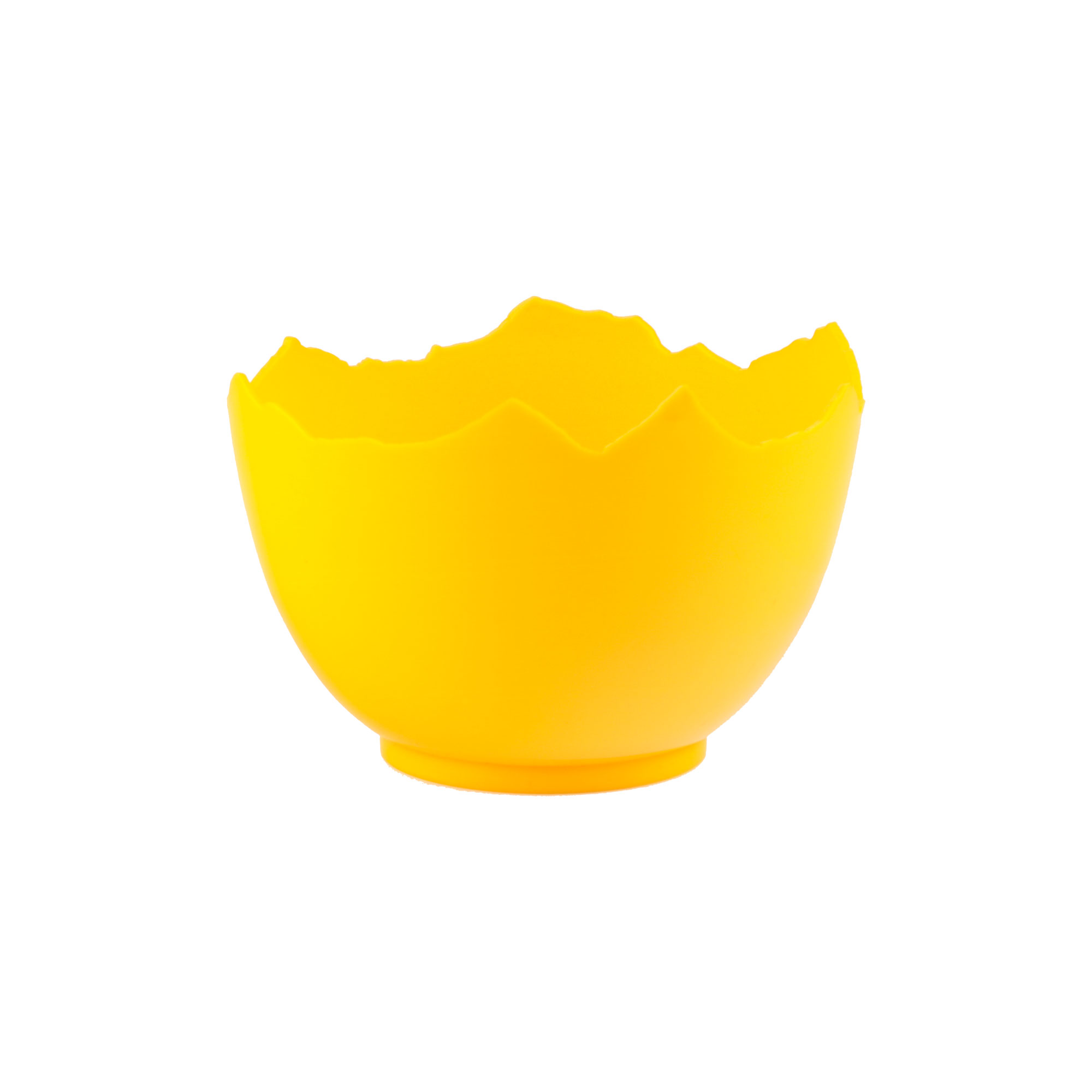Picture of Pak à 12 halve eieren kunststof Ø 13x8 cm geel