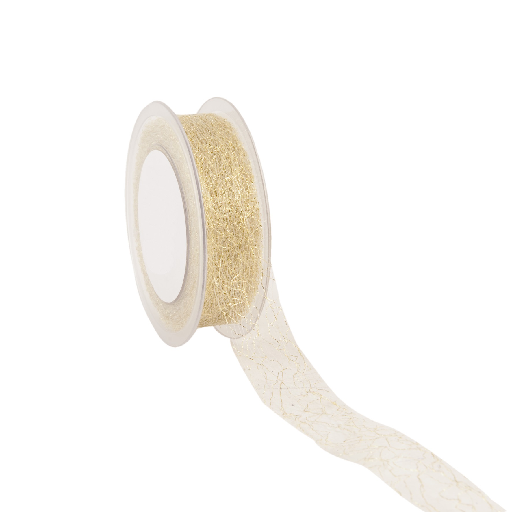 Picture of Rol lint 25 mm 25 mtr Lurex Shiny web goud