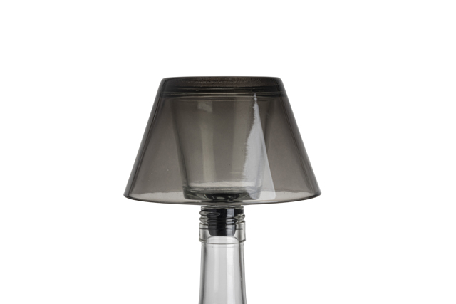Afbeelding van Waxinelichthouder voor wijnfles (lampenkapje) 