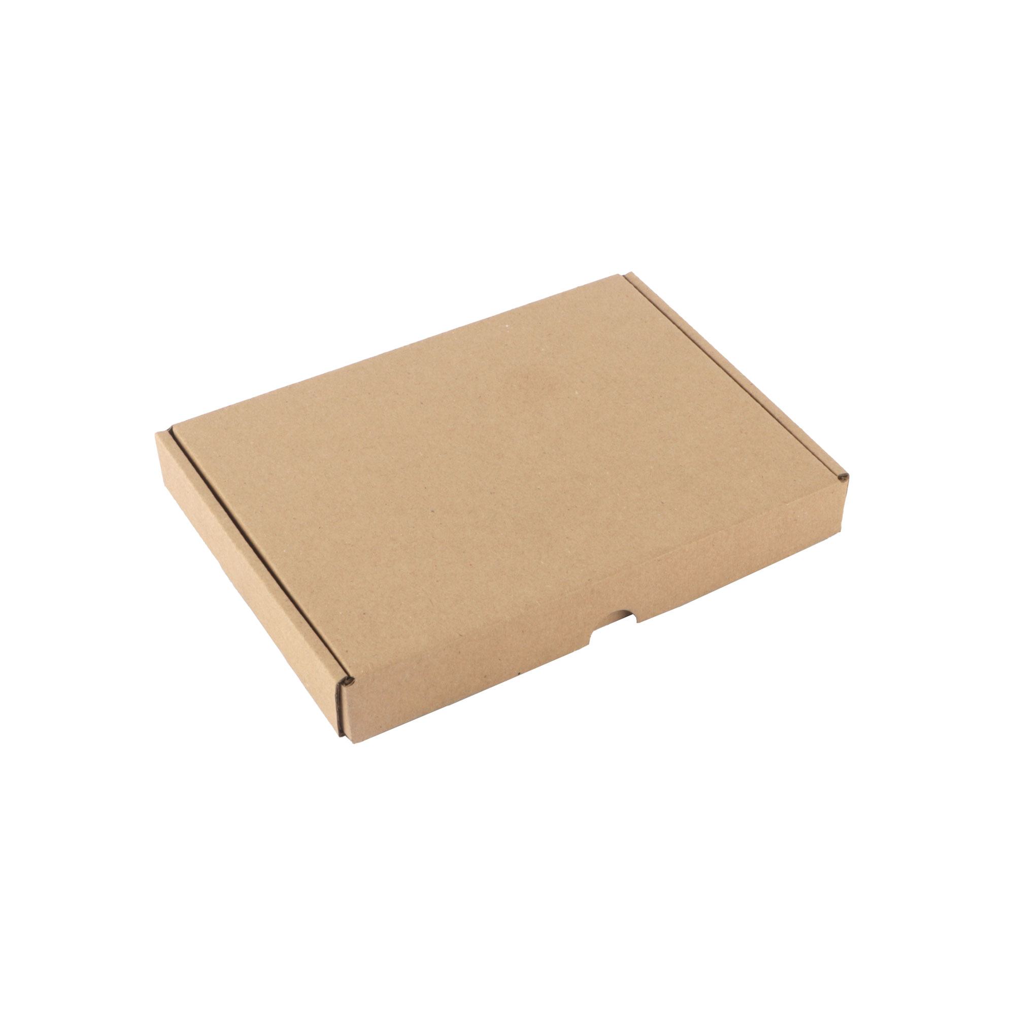 Afbeelding van Pak à 30 brievenbus doos bruin 22x15x2,8 cm