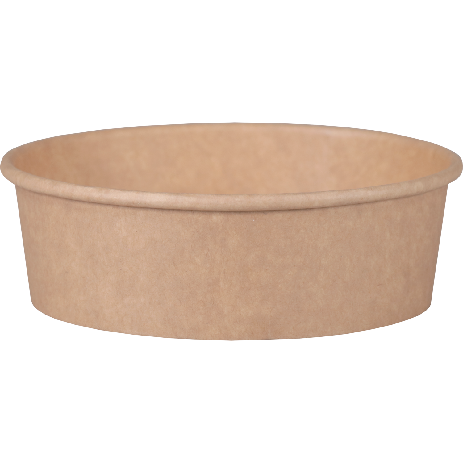 Picture of Ds à 300 kraft foodcontainer/saladebowl 500ml r15x4,5 cm
