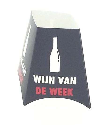 Picture of Pak à 25 fleshoesje "wijn van de week"