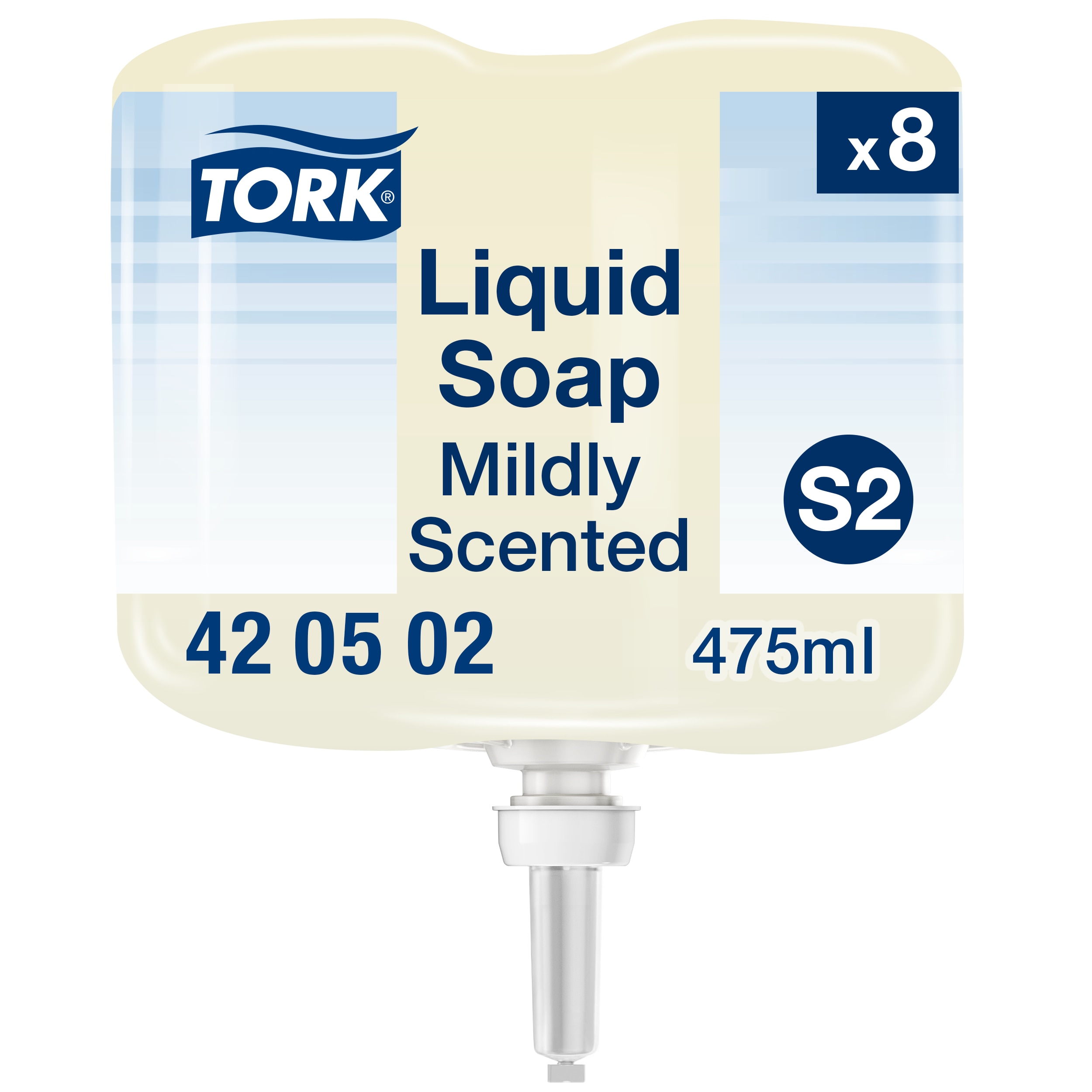Afbeelding van Ds à 8 fles Tork Premium zeep mini 475 ml