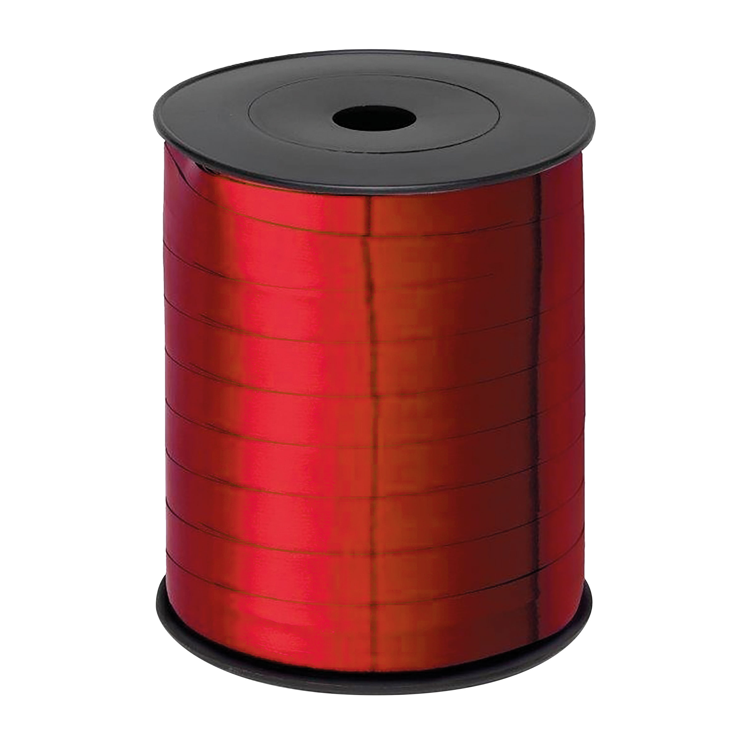 Afbeelding van Rol krullint 10 mm 250 mtr metallic rood 