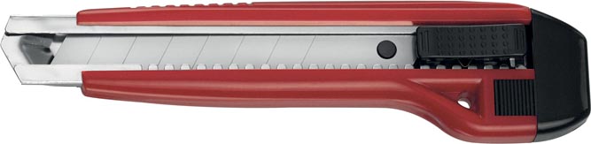 Afbeelding van Breekmes medium duty cutter rood/grijs op blister