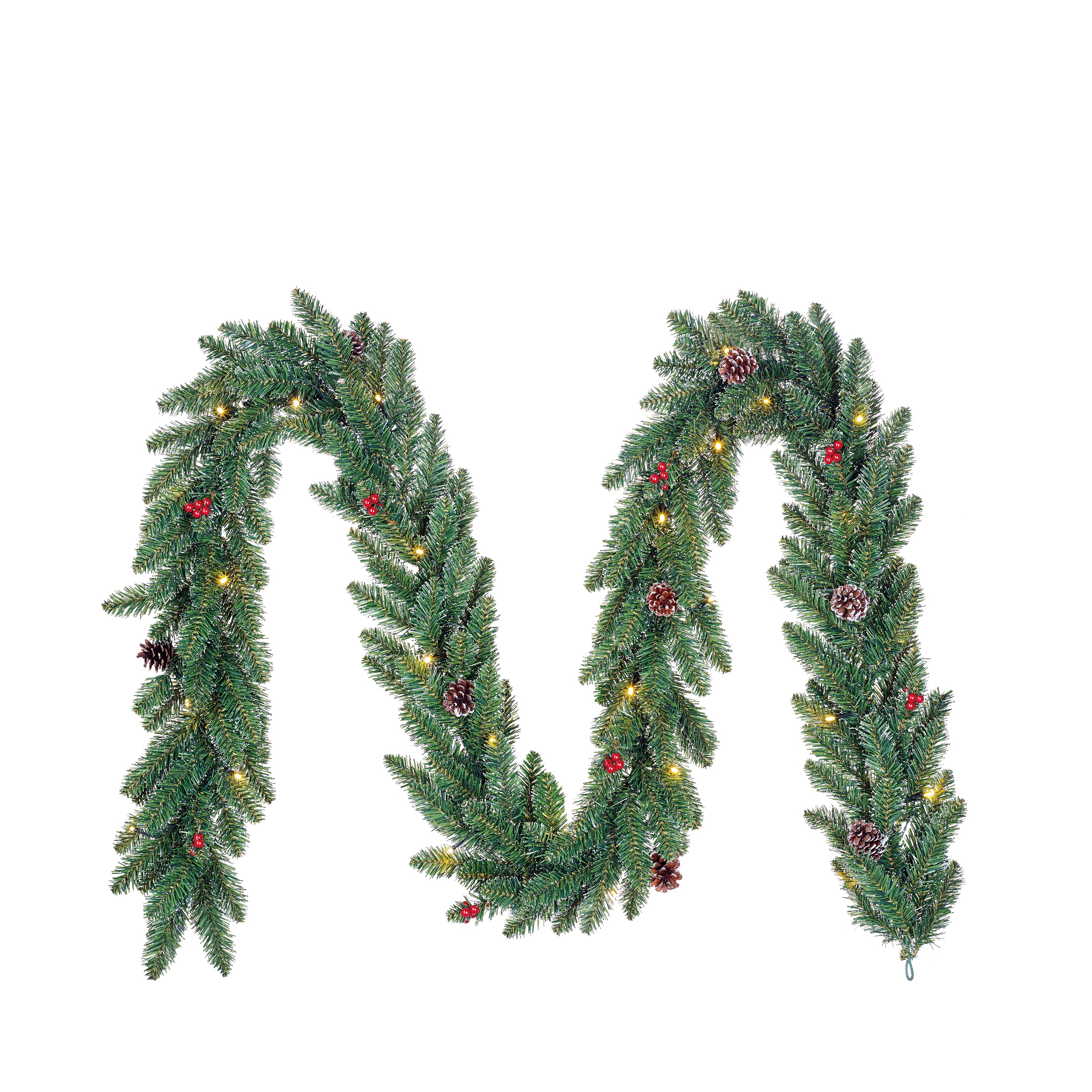 Picture of Kerstslinger 270x25 cm met 30 led lampjes