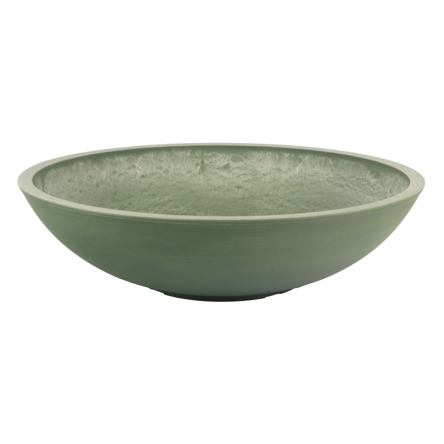 Afbeelding van Kunststof schaal r38x10 cm bosgroen