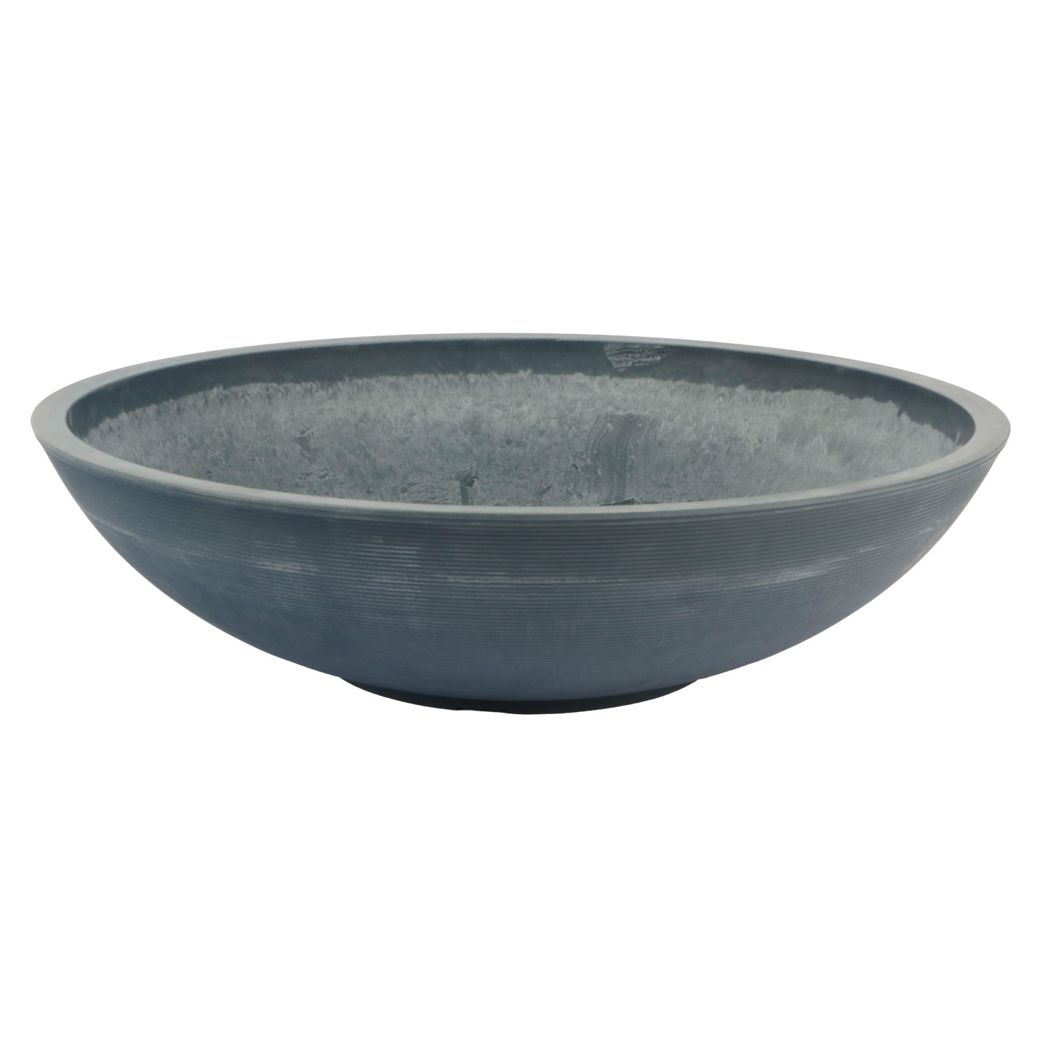 Afbeelding van Kunststof schaal r38x10 cm donkerblauw