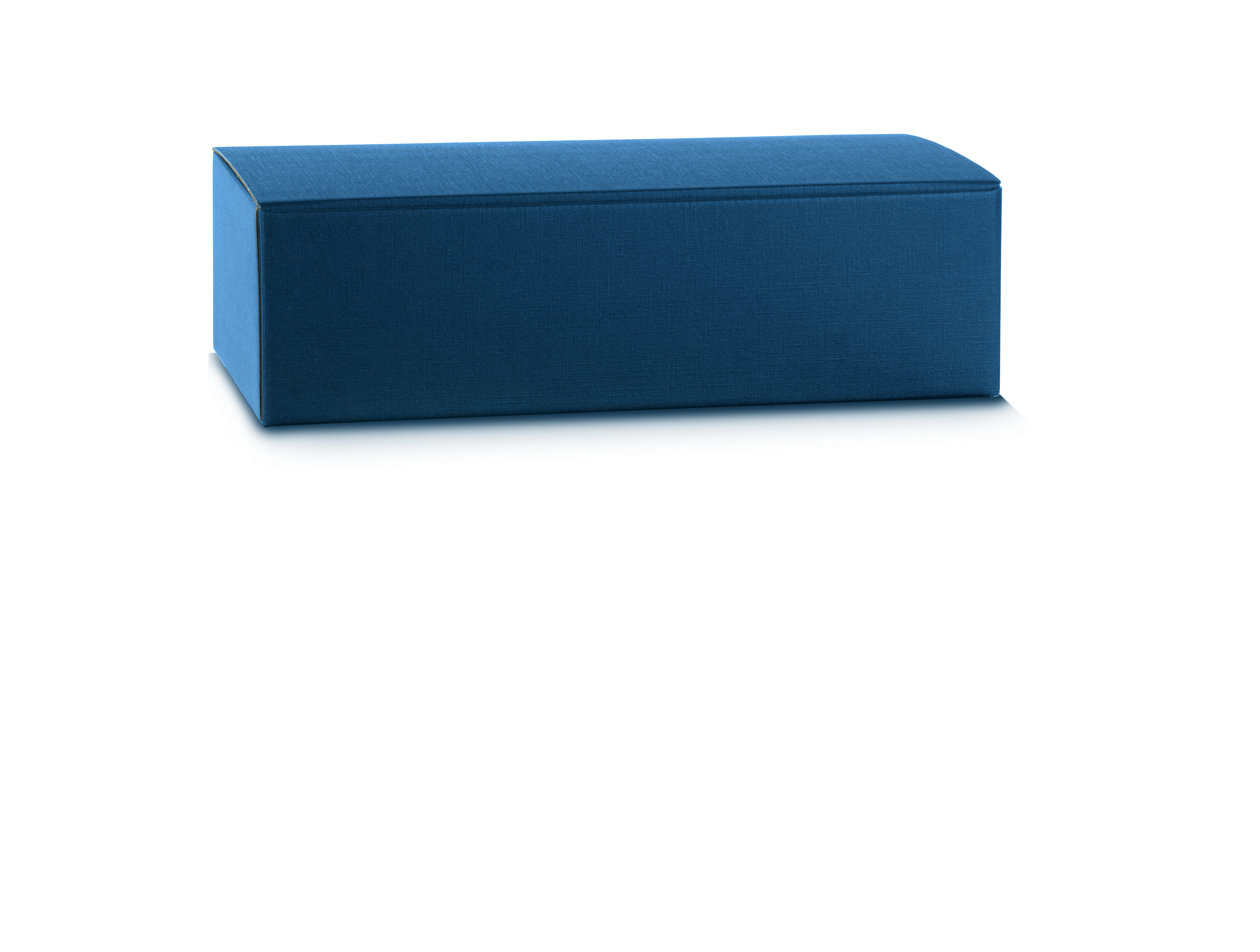 Afbeelding van Ds à 30 geschenkdoos 2 fles 34x18x9,5 cm unica blauw