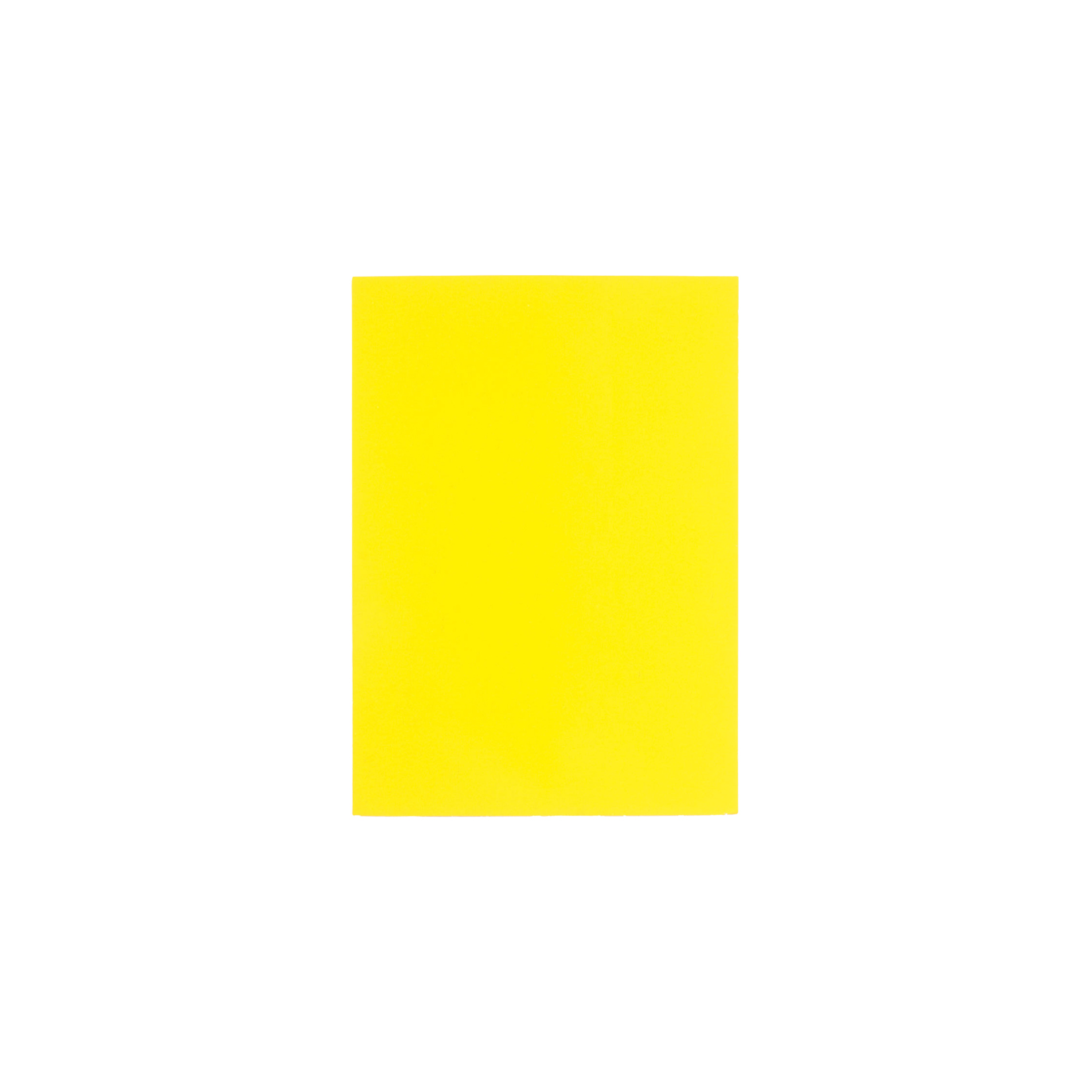 Picture of Pak à 100 prijskaart geel 6x8 cm