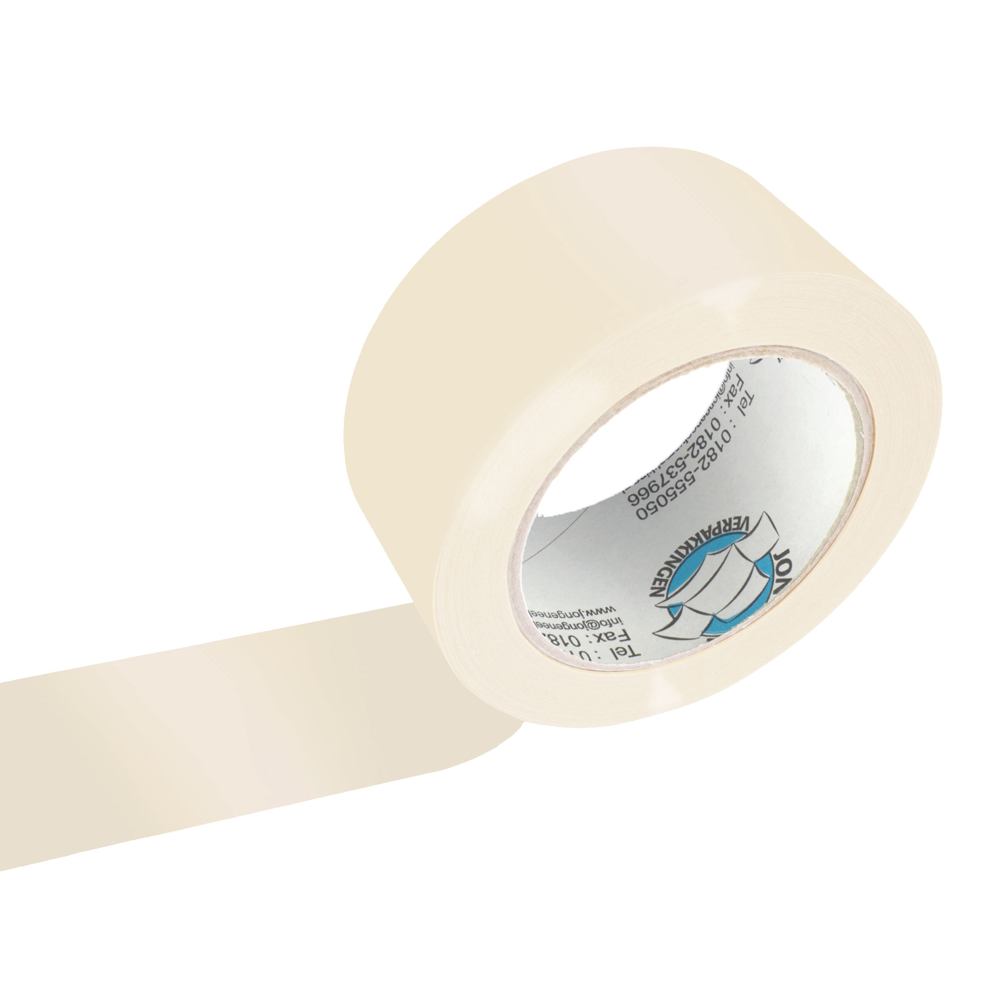 Afbeelding van Rol dozensluittape 5 cm 66 mtr transparant
