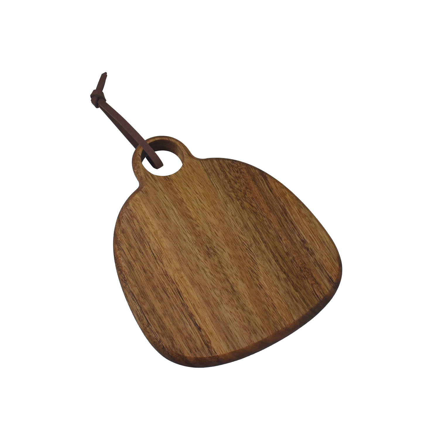 Afbeelding van Snijplank acacia 18x15x1,5 cm met greep  