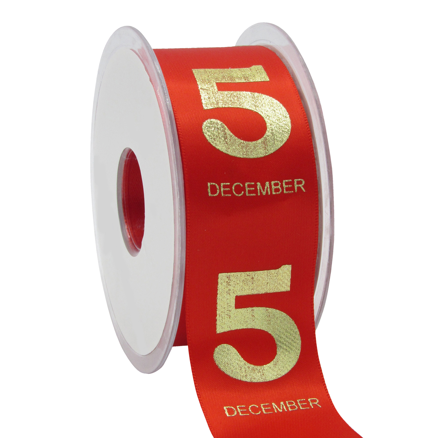 Picture of Rol satijnlint 38 mm 25 mtr 5 december