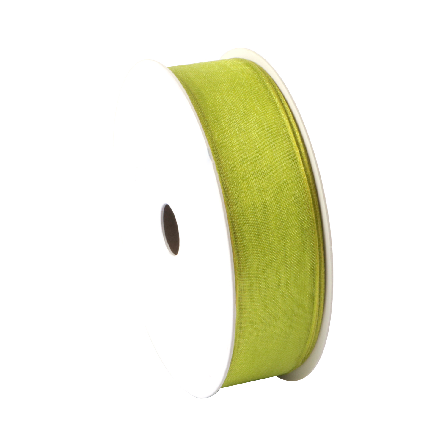 Picture of Rol organzalint bedraad 25 mm 20 mtr limegroen