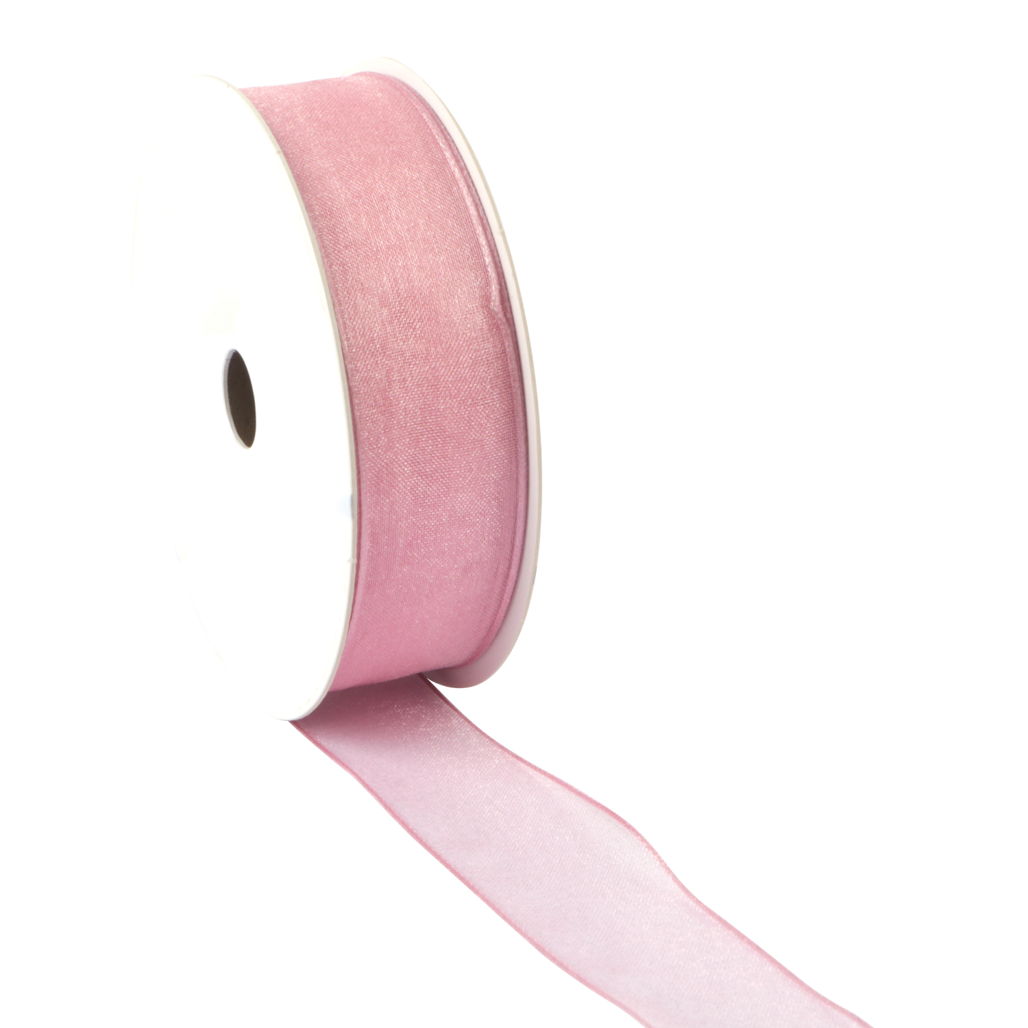 Picture of Rol organzalint bedraad 25 mm 20 mtr oud roze
