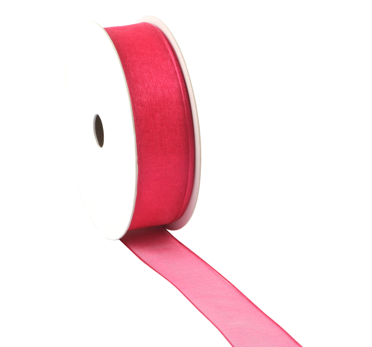 Picture of Rol organzalint bedraad 25 mm 20 mtr fuchsia