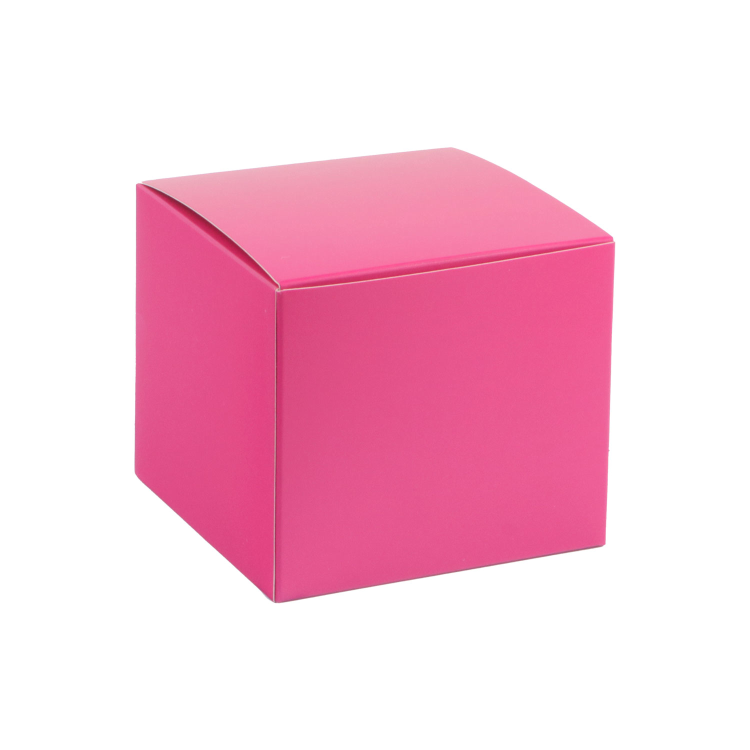 Picture of Ds à 50 kubus klepdoosje 500 gram mat fuchsia