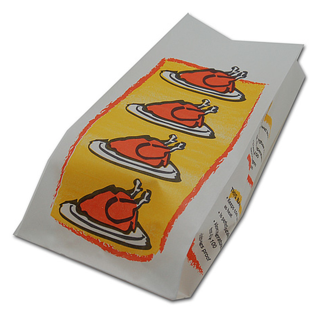 Afbeelding van Ds à 500  ½ kipzak kip op schotel