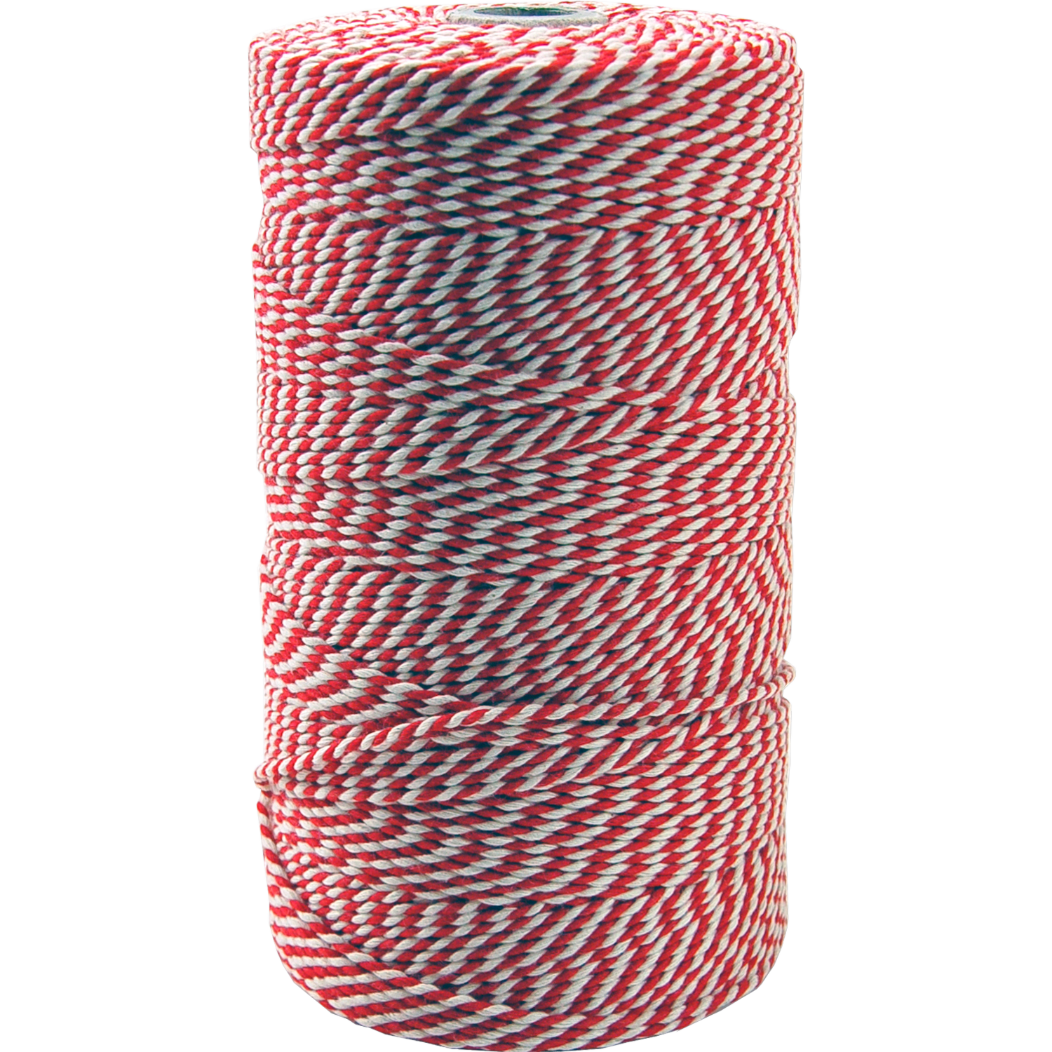 Picture of Bol à 500 gram katoenkoord rood/wit 16/16 700 mtr